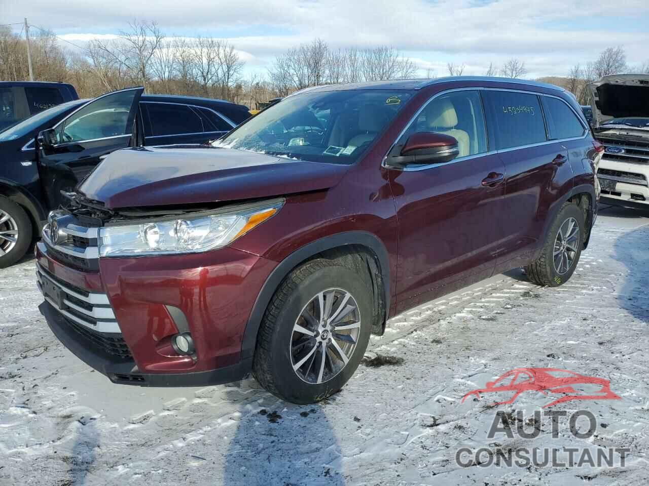 TOYOTA HIGHLANDER 2017 - 5TDJZRFH7HS367742