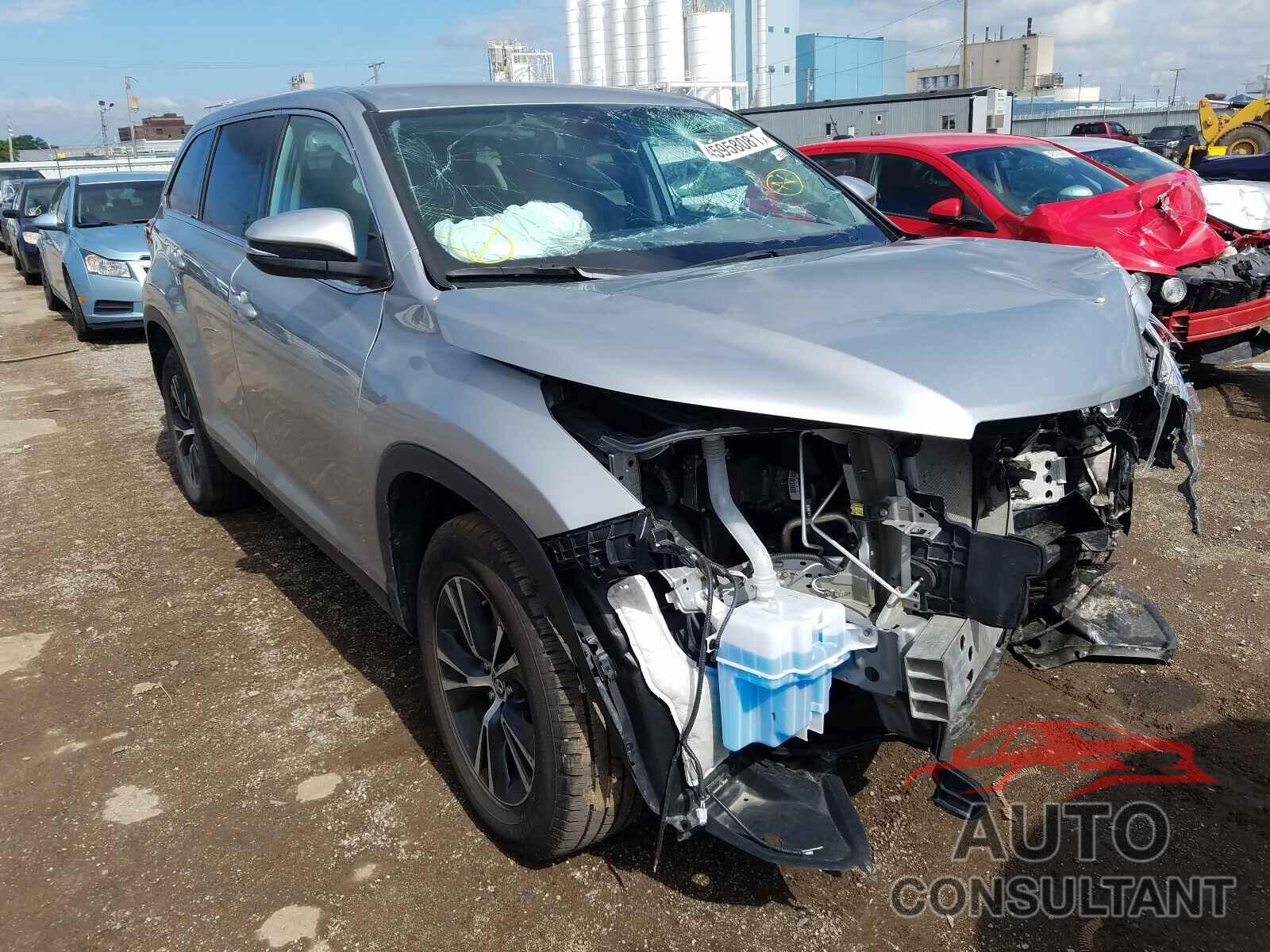 TOYOTA HIGHLANDER 2019 - 5TDZZRFH1KS304064