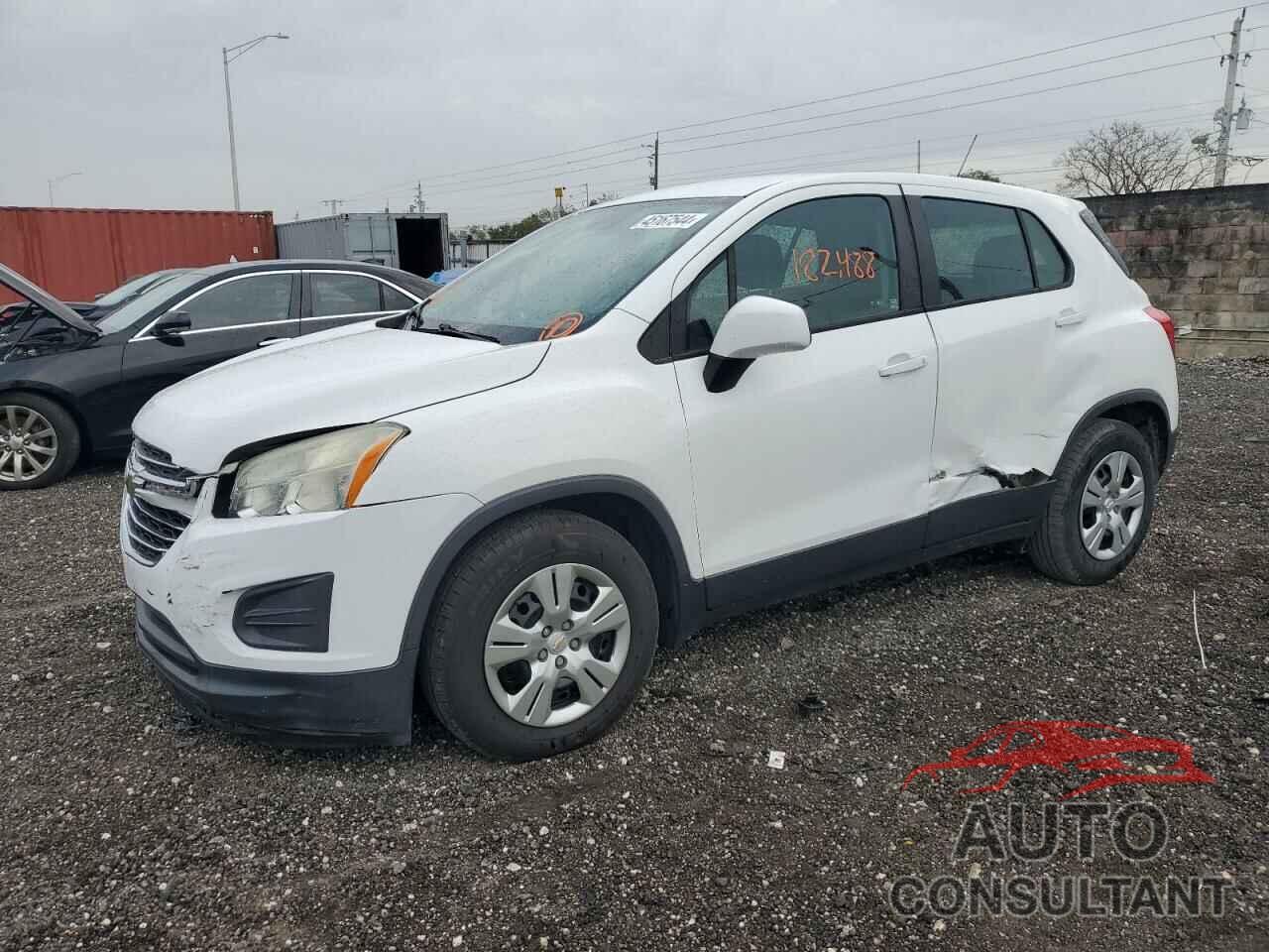 CHEVROLET TRAX 2016 - 3GNCJKSB3GL125678