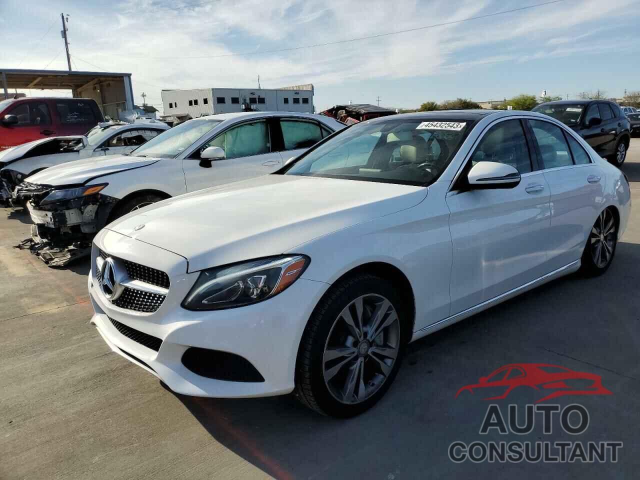 MERCEDES-BENZ C-CLASS 2016 - 55SWF4HB6GU161193