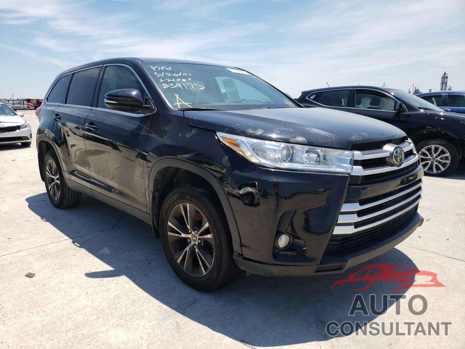 TOYOTA HIGHLANDER 2019 - 5TDZZRFH9KS339175