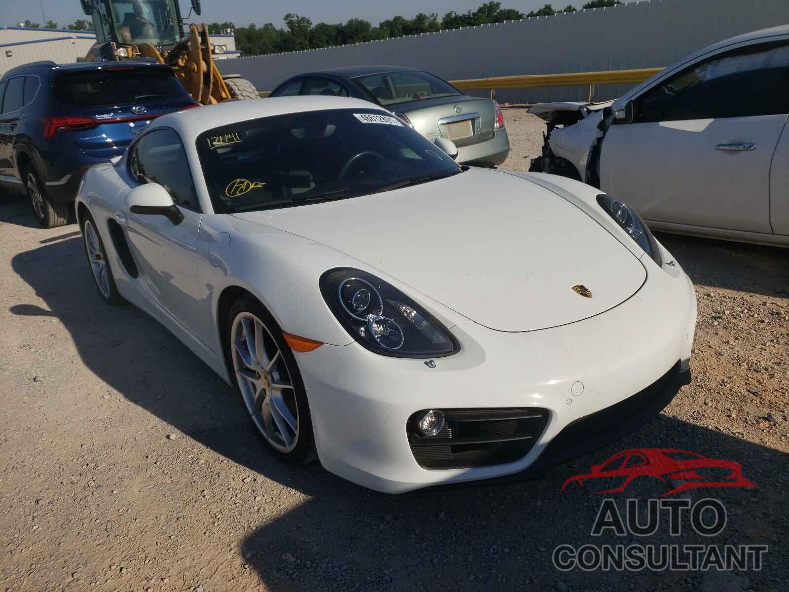 PORSCHE CAYMAN 2016 - WP0AA2A84GK171141