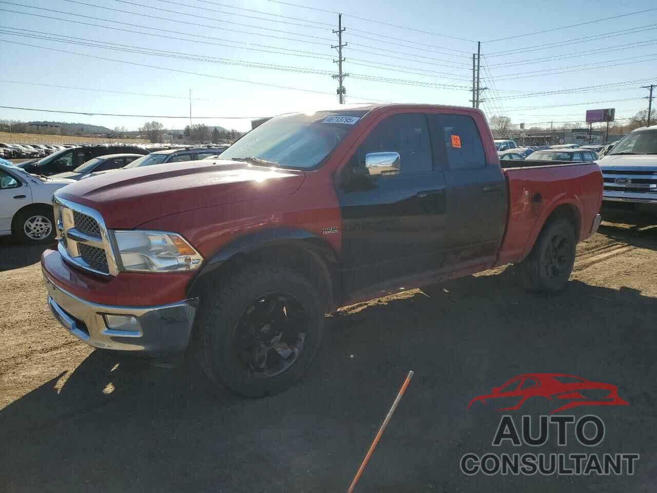 DODGE RAM 1500 2012 - 1C6RD7JT7CS204291