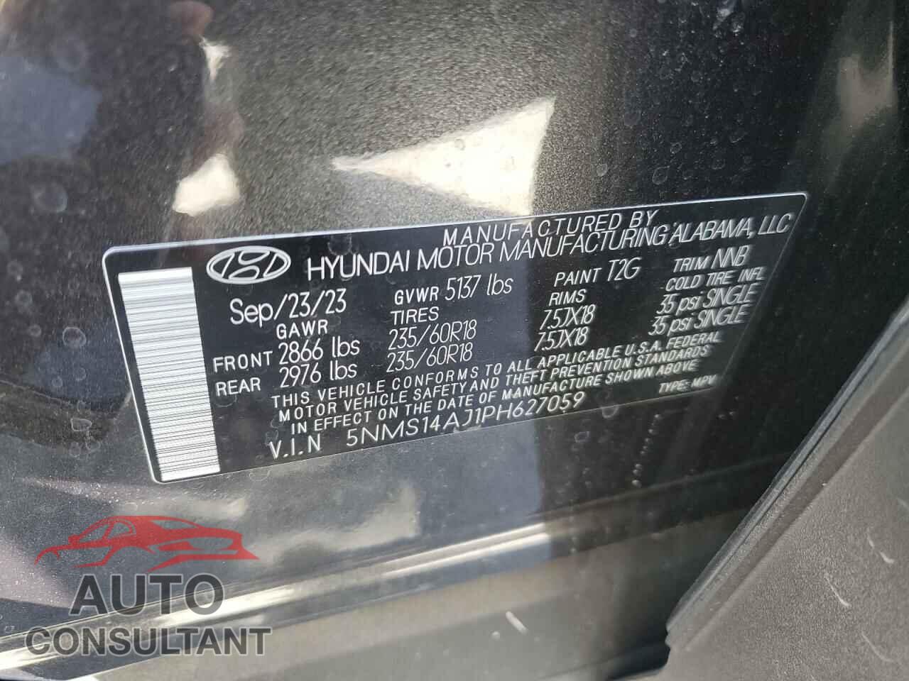 HYUNDAI SANTA FE 2023 - 5NMS14AJ1PH627059