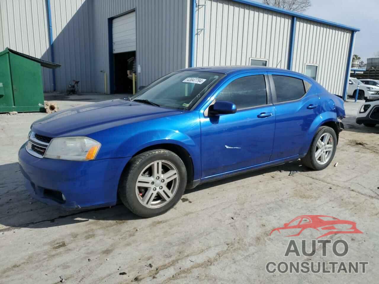 DODGE AVENGER 2013 - 1C3CDZCB8DN617615