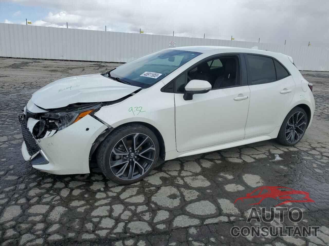 TOYOTA COROLLA 2019 - JTNK4RBE5K3035348