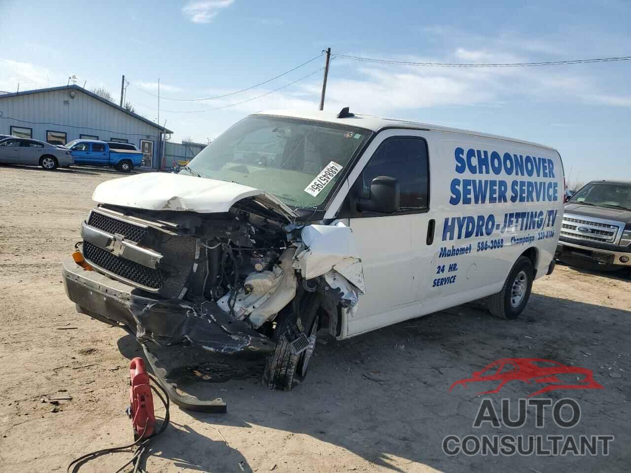 CHEVROLET EXPRESS 2018 - 1GCWGAFG3J1331358