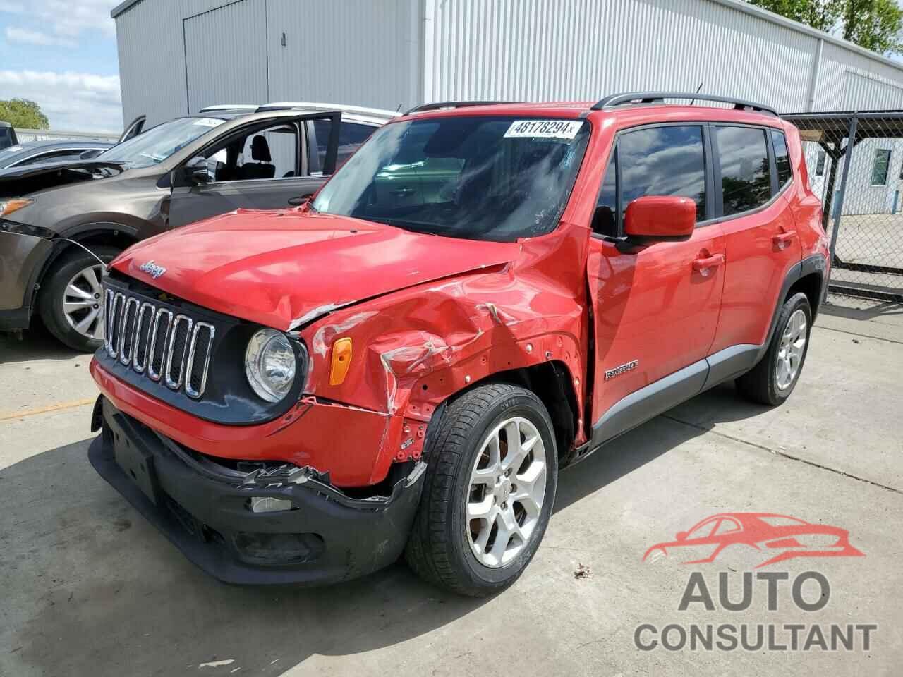 JEEP RENEGADE 2017 - ZACCJABBXHPF18329