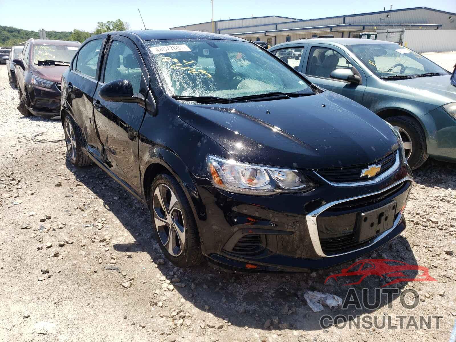 CHEVROLET SONIC 2019 - 1G1JF5SB9K4125095