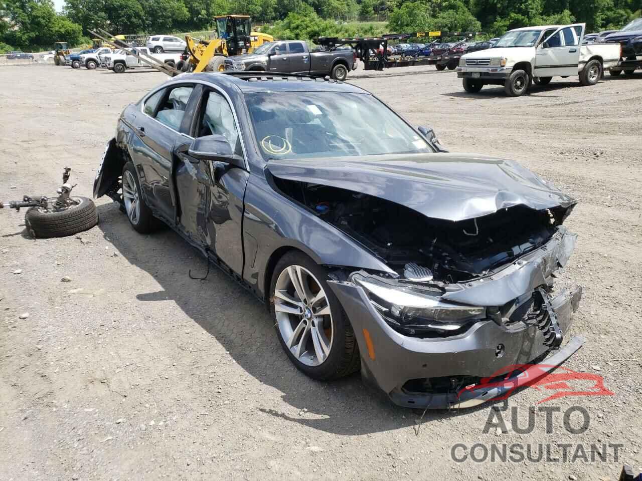 BMW 4 SERIES 2018 - WBA4J7C59JBH15458