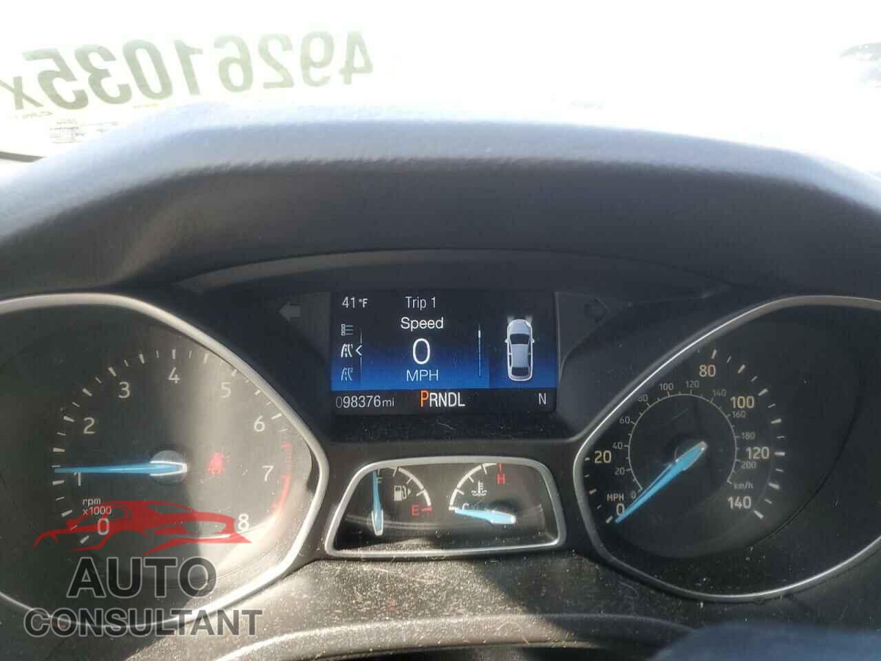 FORD FOCUS 2016 - 1FADP3F28GL398046