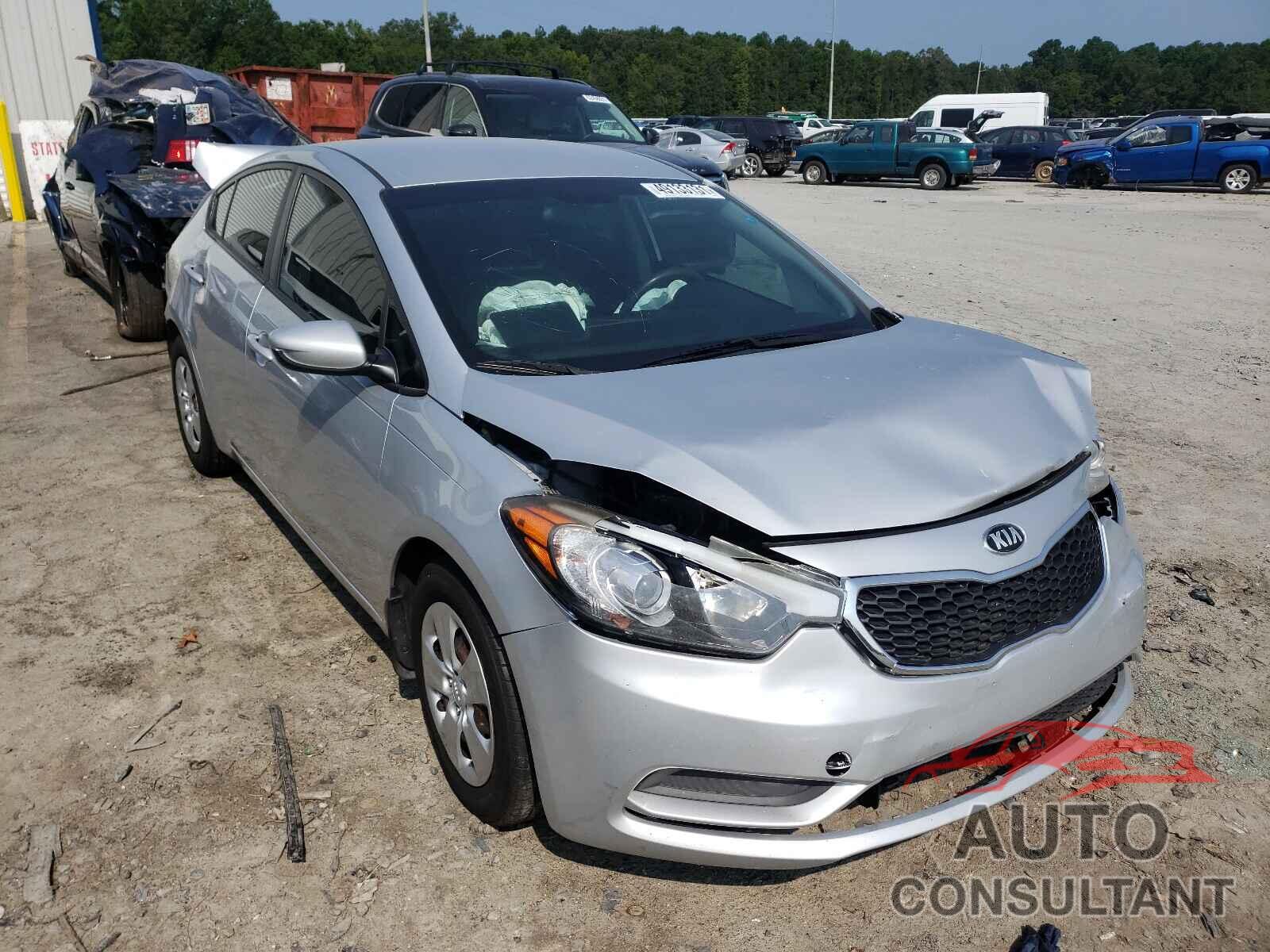KIA FORTE 2016 - KNAFK4A69G5488633