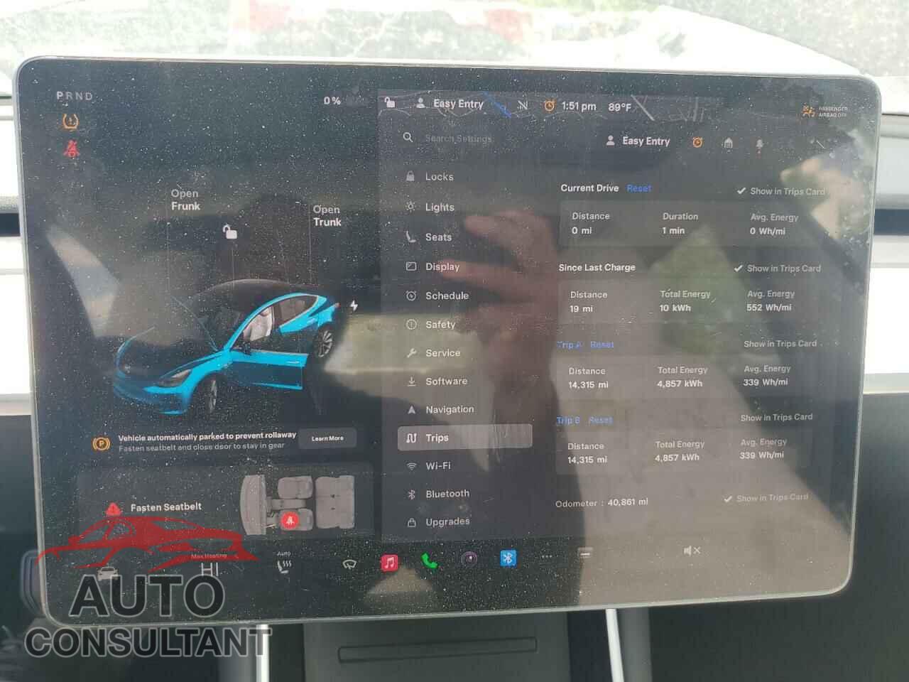 TESLA MODEL 3 2019 - 5YJ3E1EA8KF302291