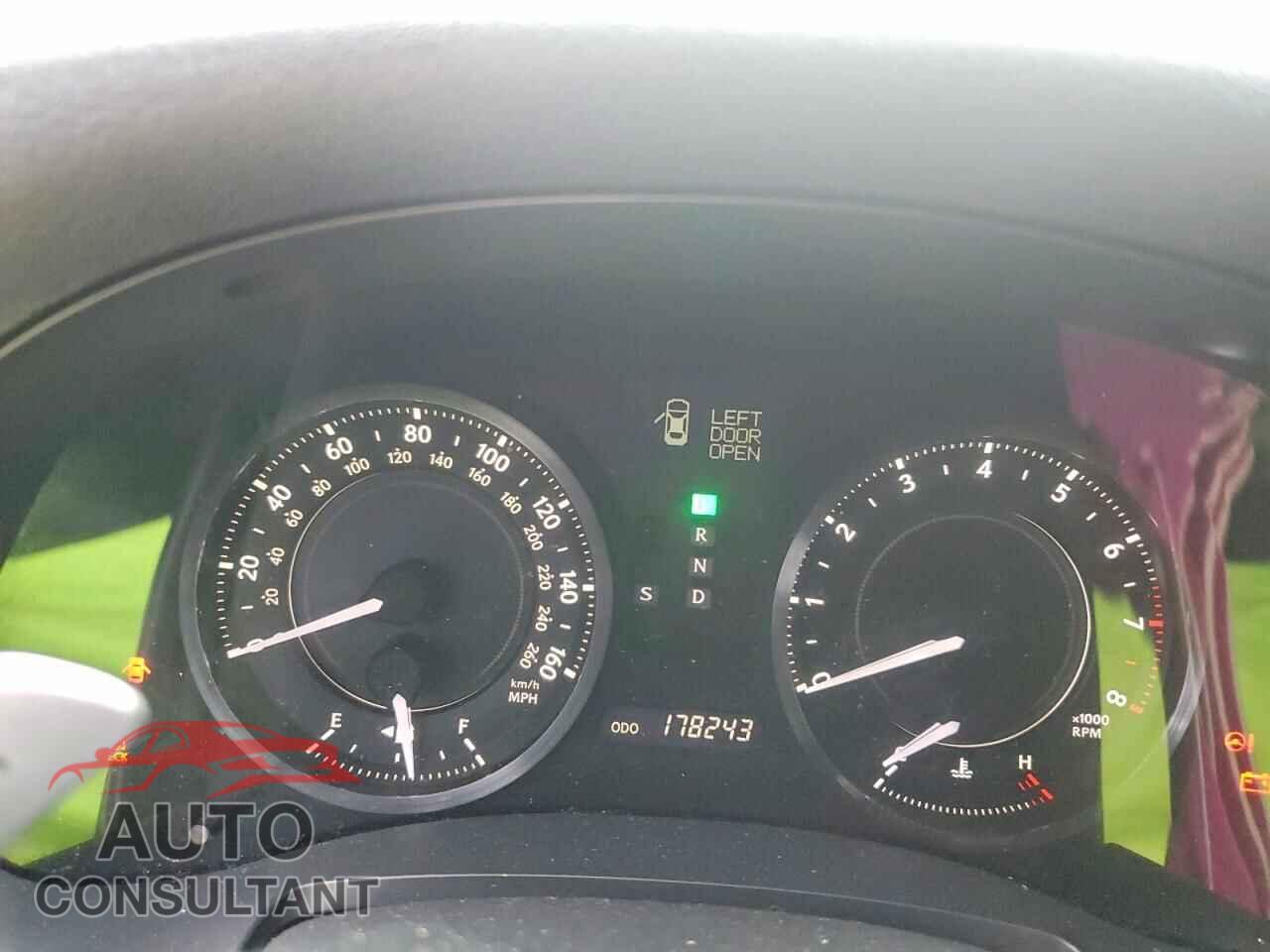 LEXUS IS 2010 - JTHFF2C29A2509705