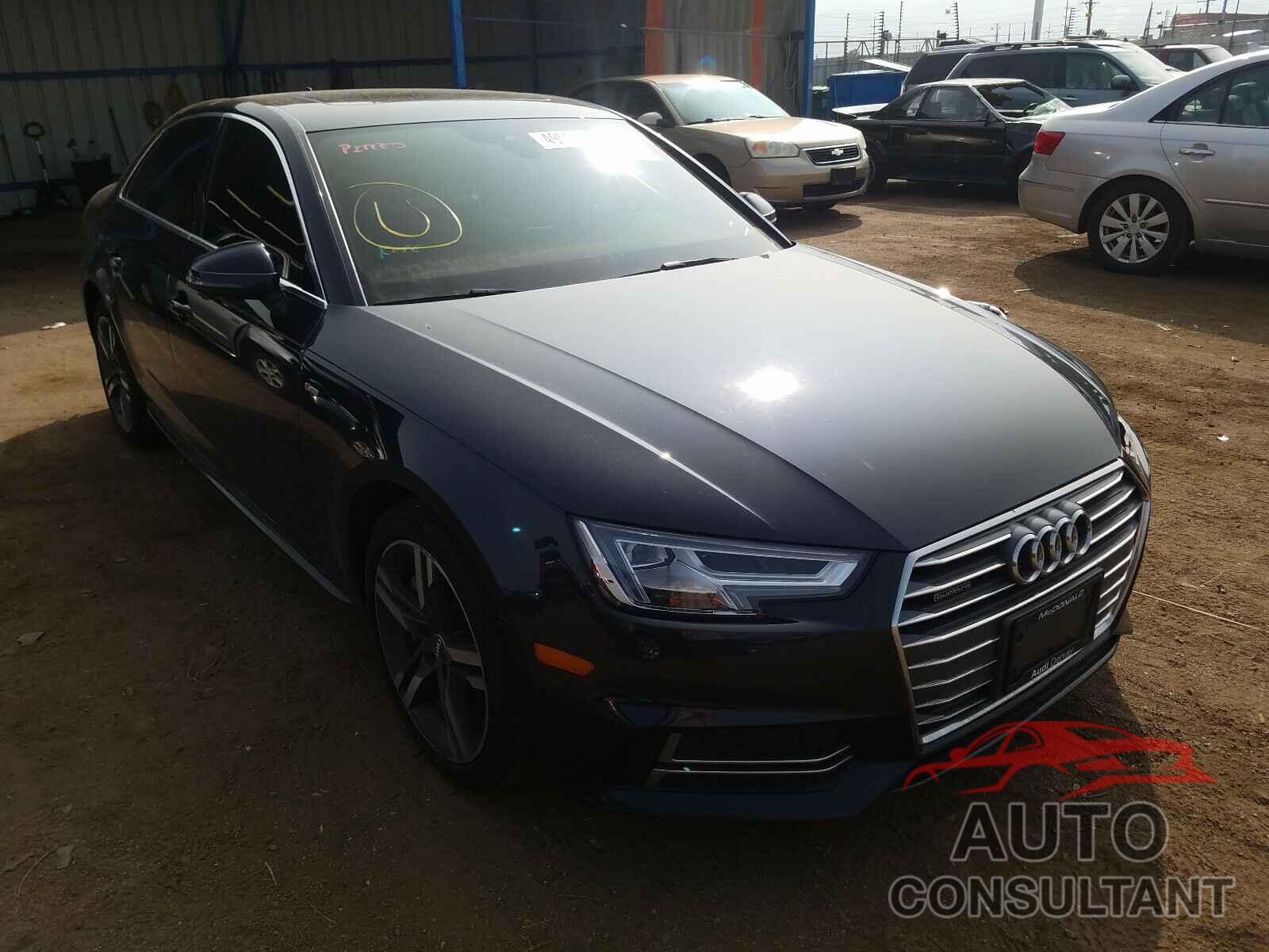 AUDI A4 2017 - WAUENAF45HN029853