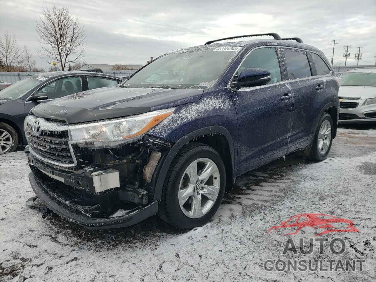 TOYOTA HIGHLANDER 2016 - 5TDDKRFH3GS344720