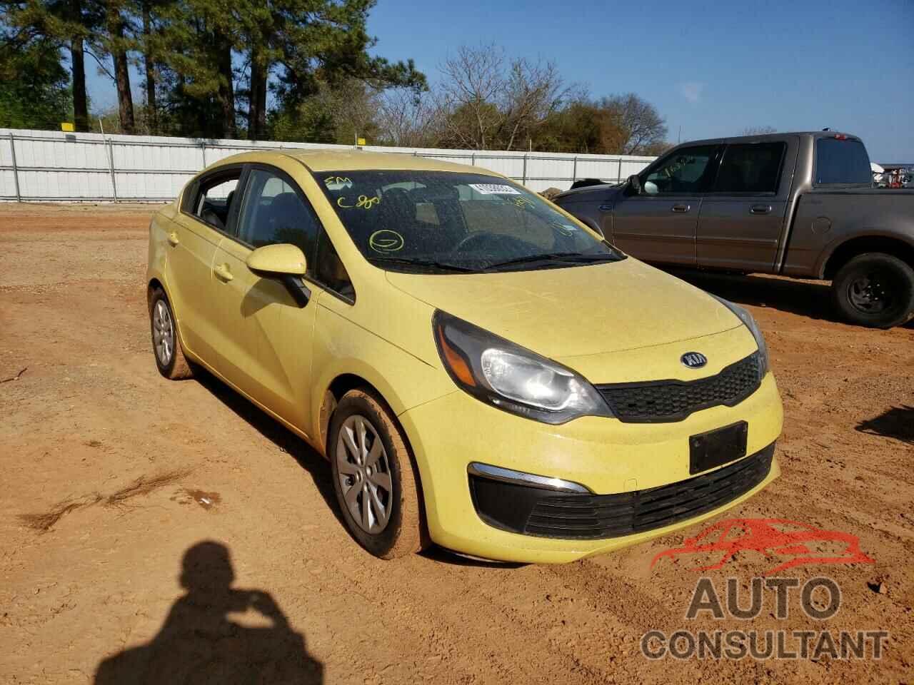 KIA RIO 2016 - KNADM4A38G6686671