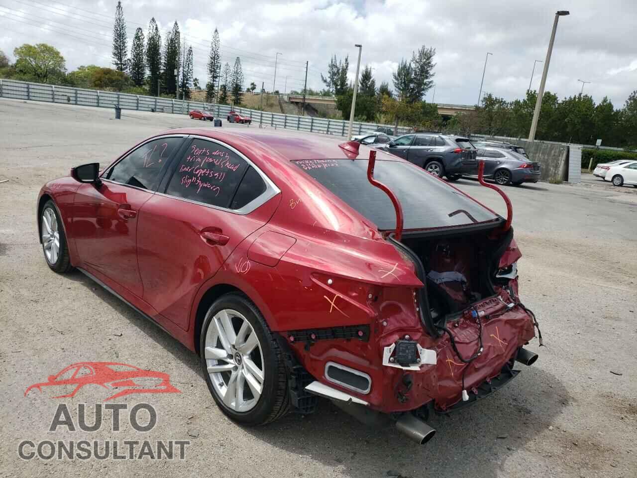 LEXUS IS 2021 - JTHAA1D24M5114478