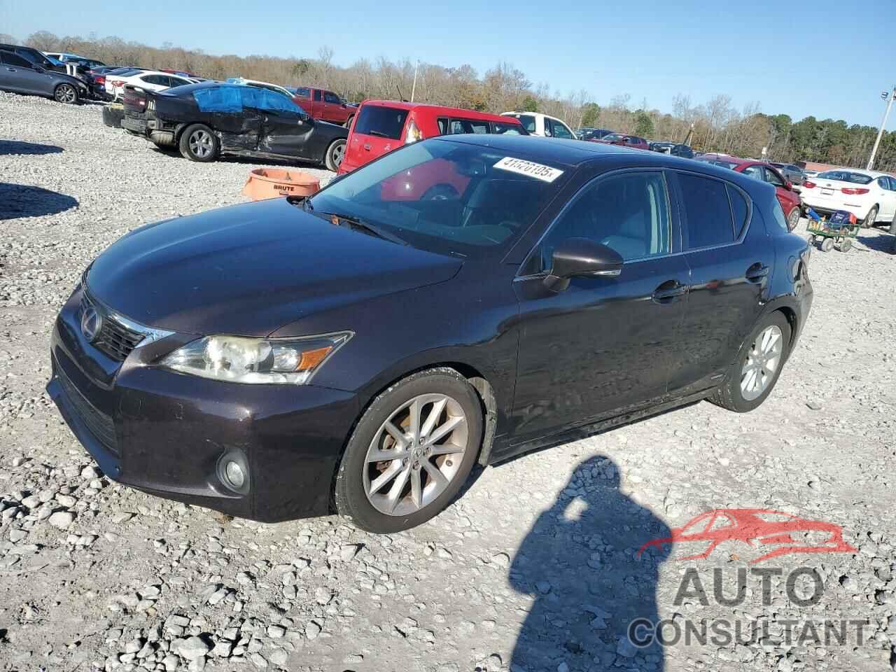 LEXUS CT 200 2012 - JTHKD5BH2C2105224