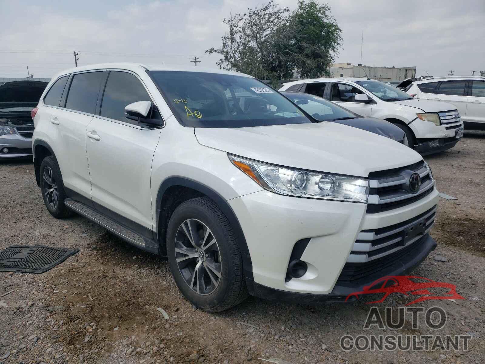 TOYOTA HIGHLANDER 2019 - 5TDZARFH8KS048691