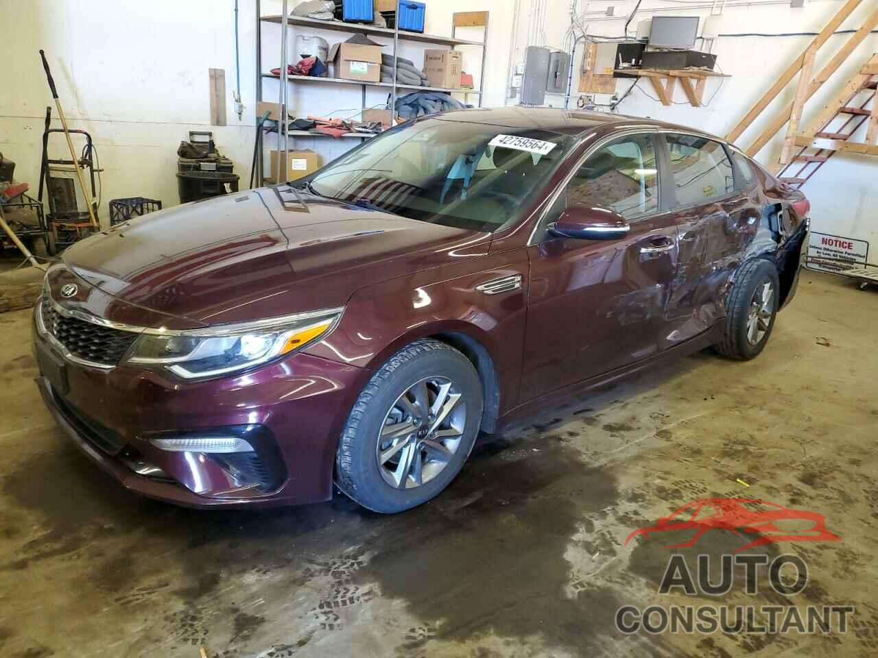 KIA OPTIMA 2019 - 5XXGT4L37KG357986