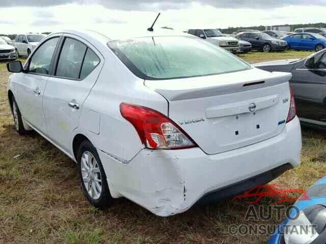 NISSAN VERSA 2016 - 3N1CN7APXGL827636