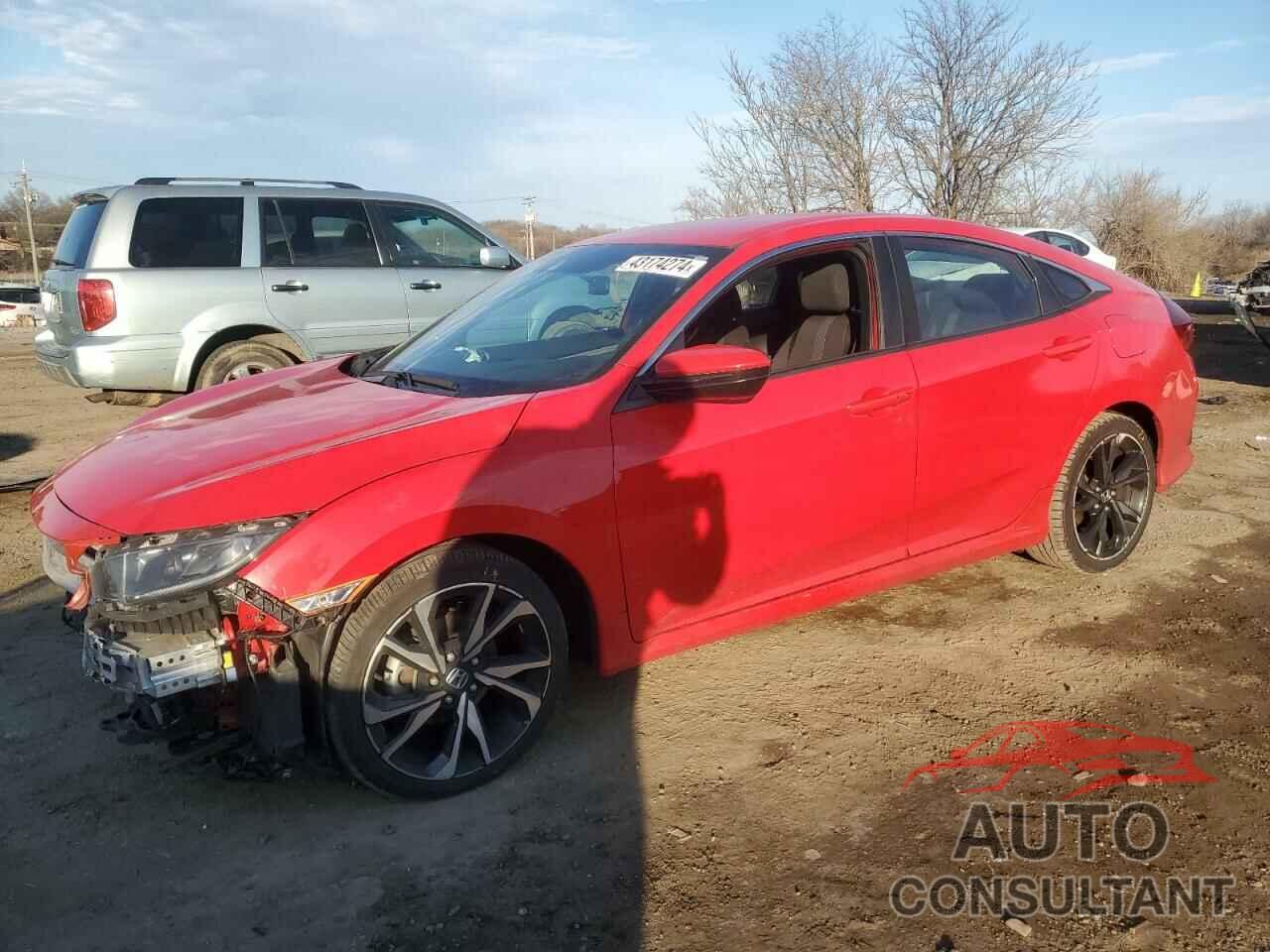 HONDA CIVIC 2019 - 2HGFC2F82KH524650