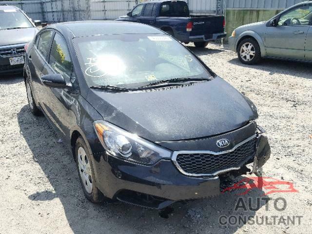 KIA FORTE 2016 - KNAFX4A63G5499872