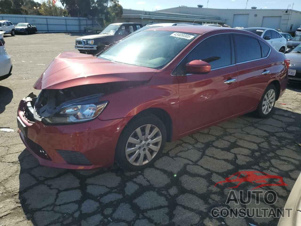 NISSAN SENTRA 2017 - 3N1AB7AP9HY308422