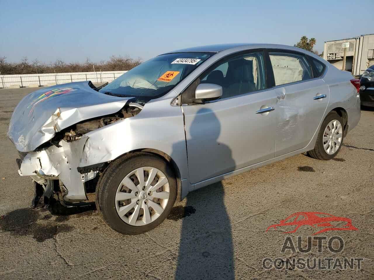 NISSAN SENTRA 2016 - 3N1AB7APXGY316544
