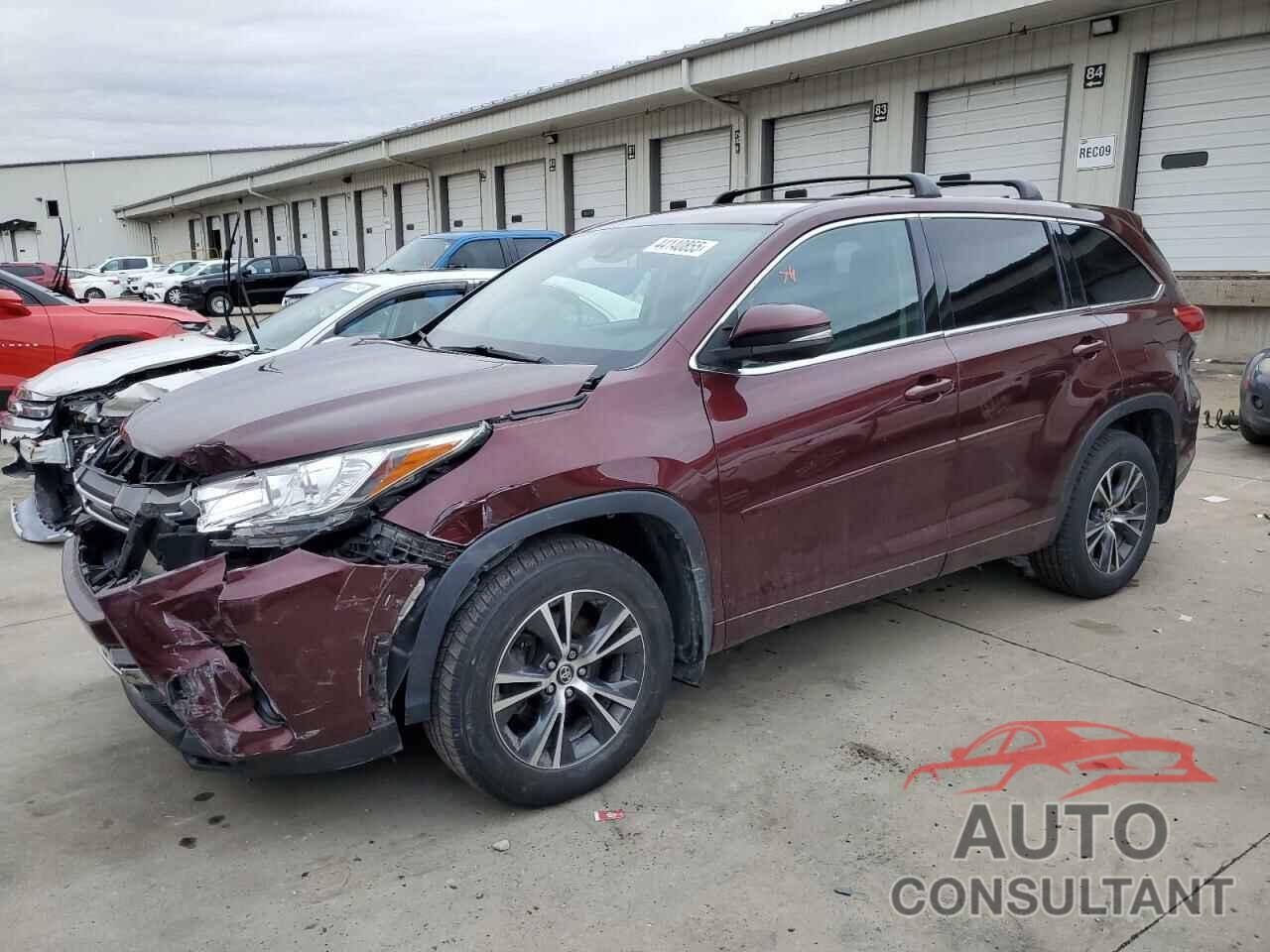 TOYOTA HIGHLANDER 2017 - 5TDBZRFH5HS423777