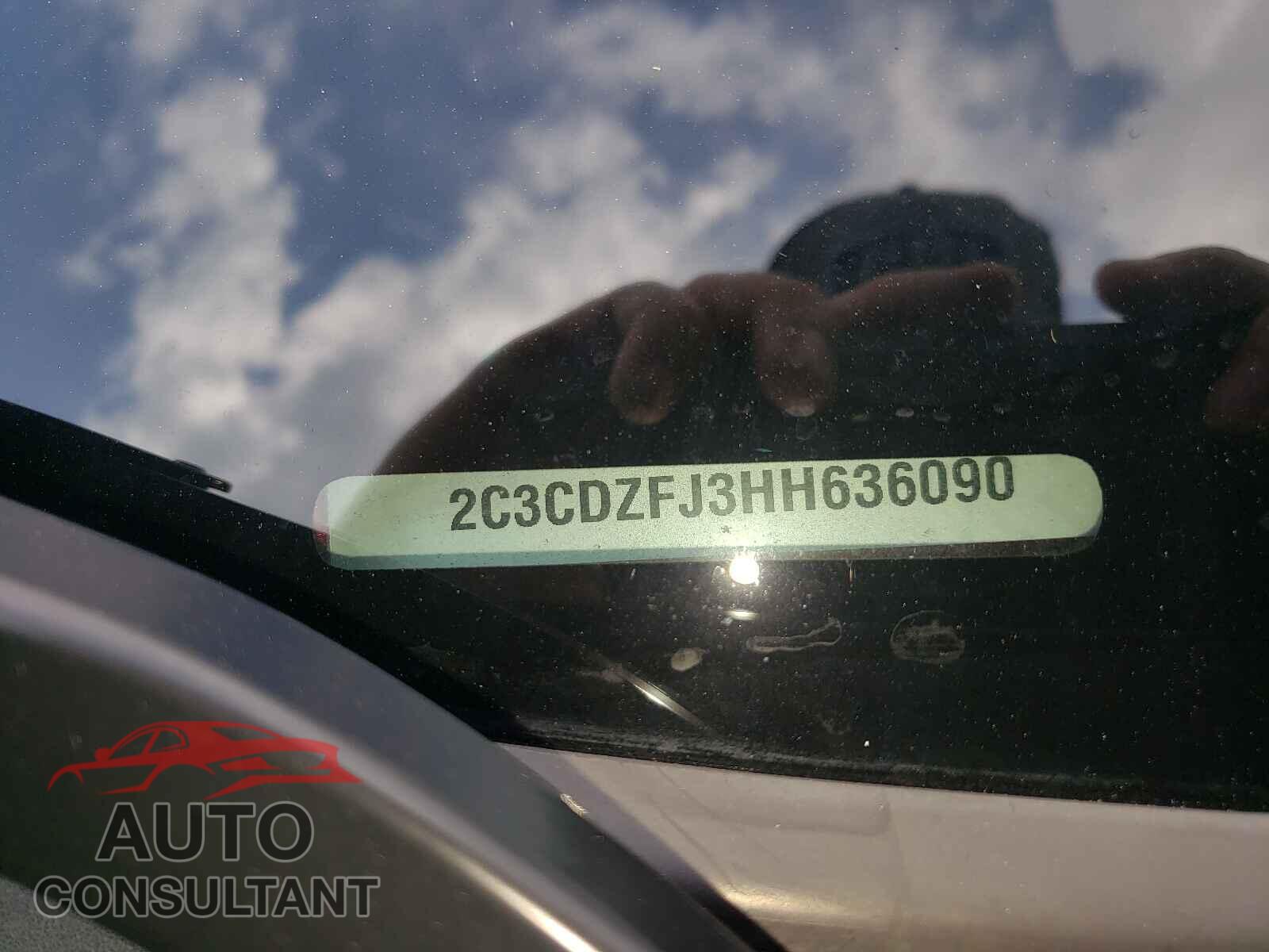 DODGE CHALLENGER 2017 - 2C3CDZFJ3HH636090