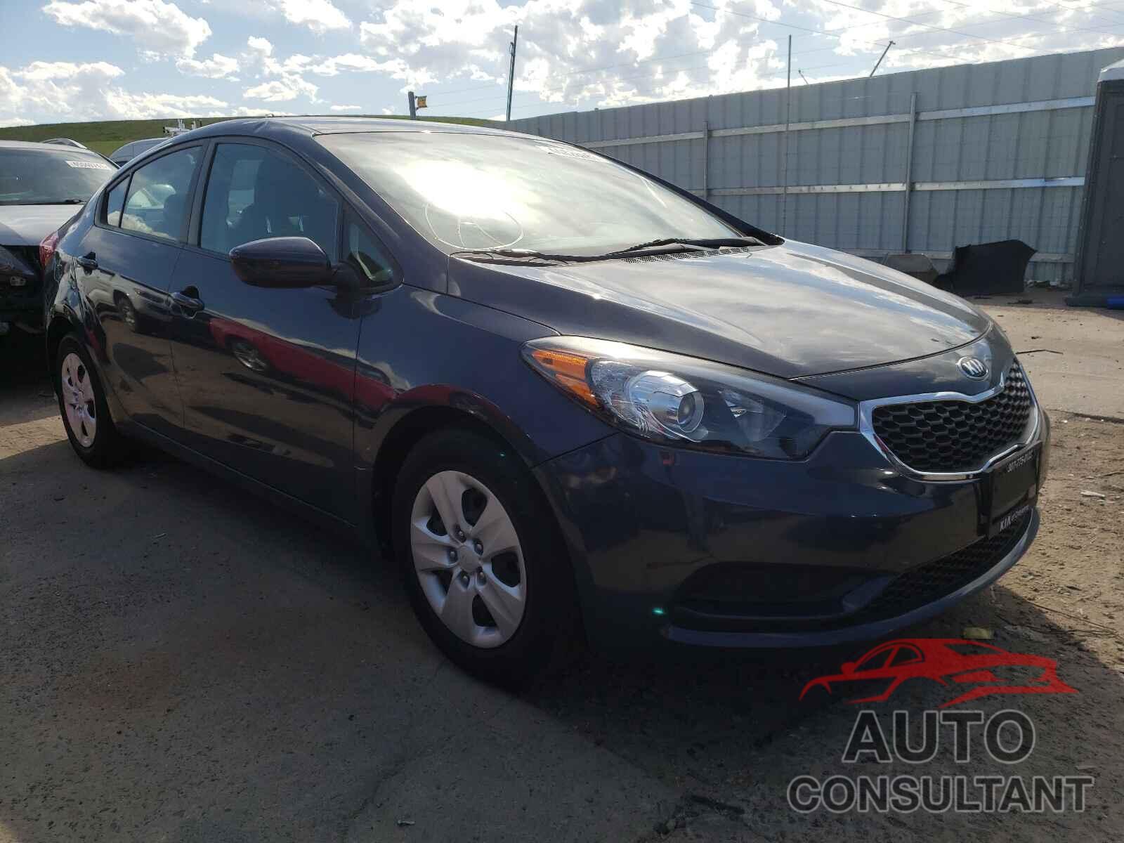KIA FORTE 2016 - KNAFK4A69G5543548