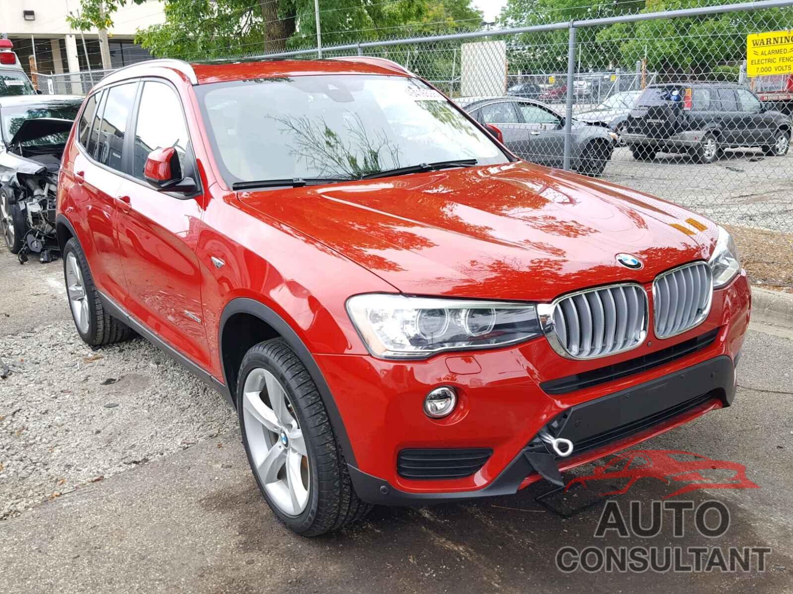 BMW X3 2017 - 5UXWX9C51H0D99905