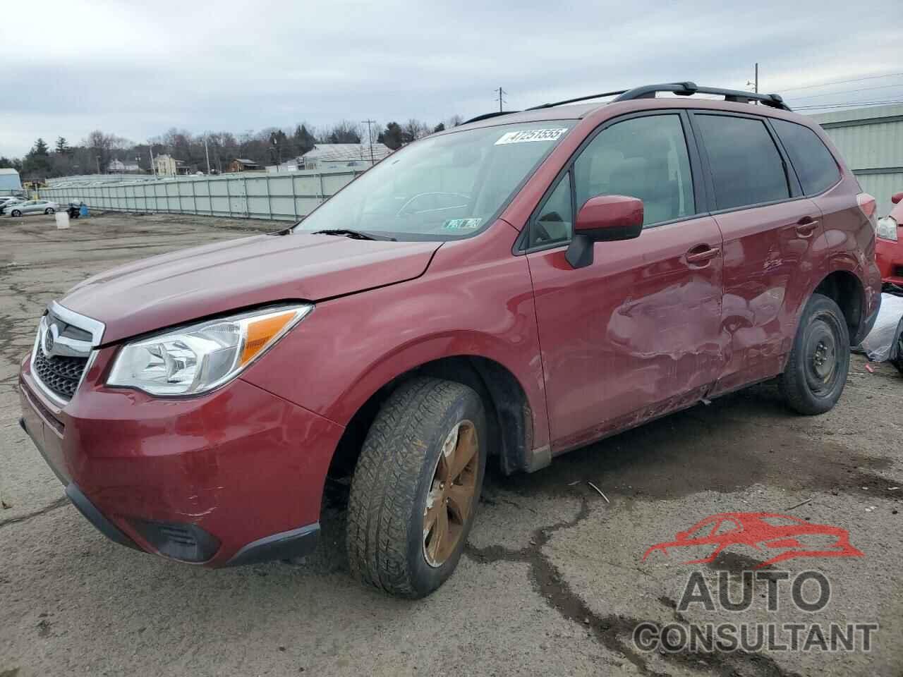 SUBARU FORESTER 2016 - JF2SJADC2GH483696