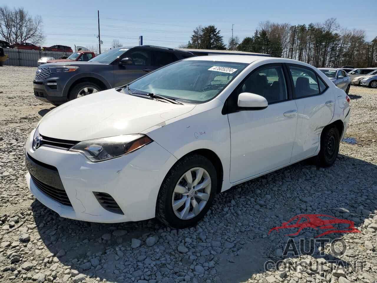 TOYOTA COROLLA 2016 - 5YFBURHE8GP374065