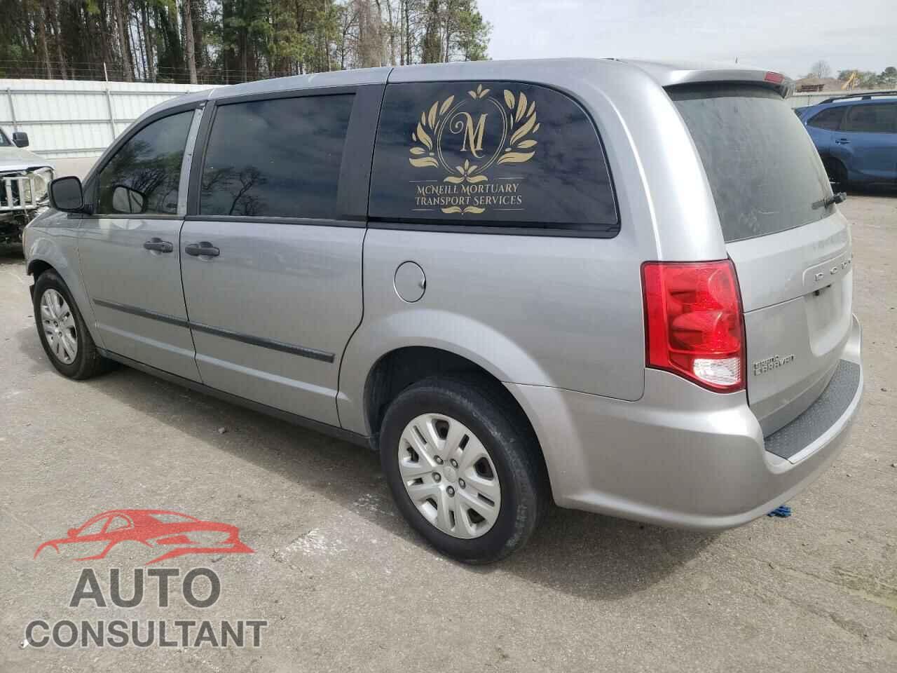 DODGE CARAVAN 2016 - 2C4RDGBG4GR124741