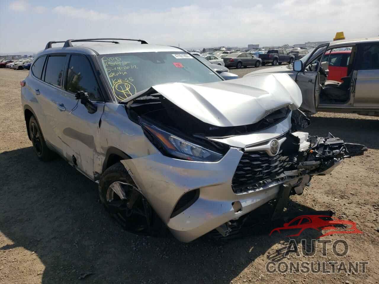 TOYOTA HIGHLANDER 2020 - 5TDCZRBH3LS517580