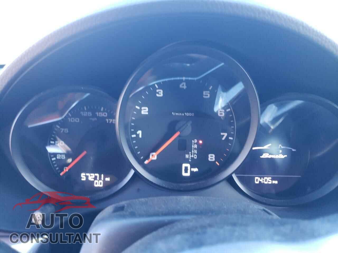 PORSCHE BOXSTER 2019 - WP0CA2A85KS210451
