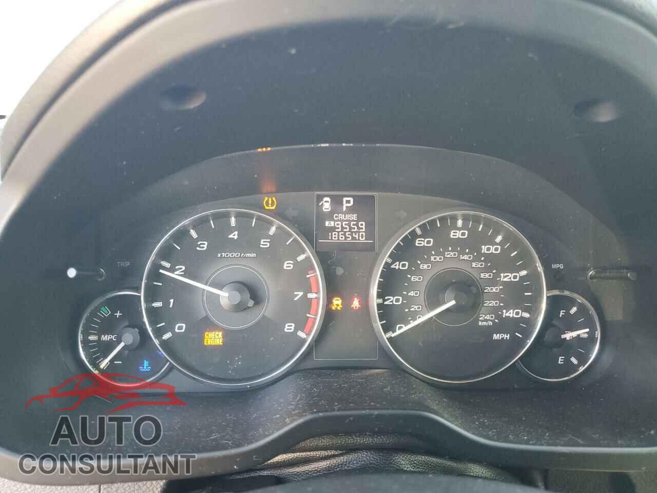 SUBARU OUTBACK 2012 - 4S4BRBKC4C3243133