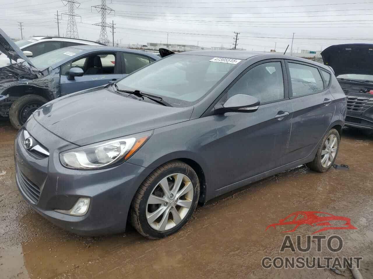 HYUNDAI ACCENT 2013 - KMHCU5AE4DU093141