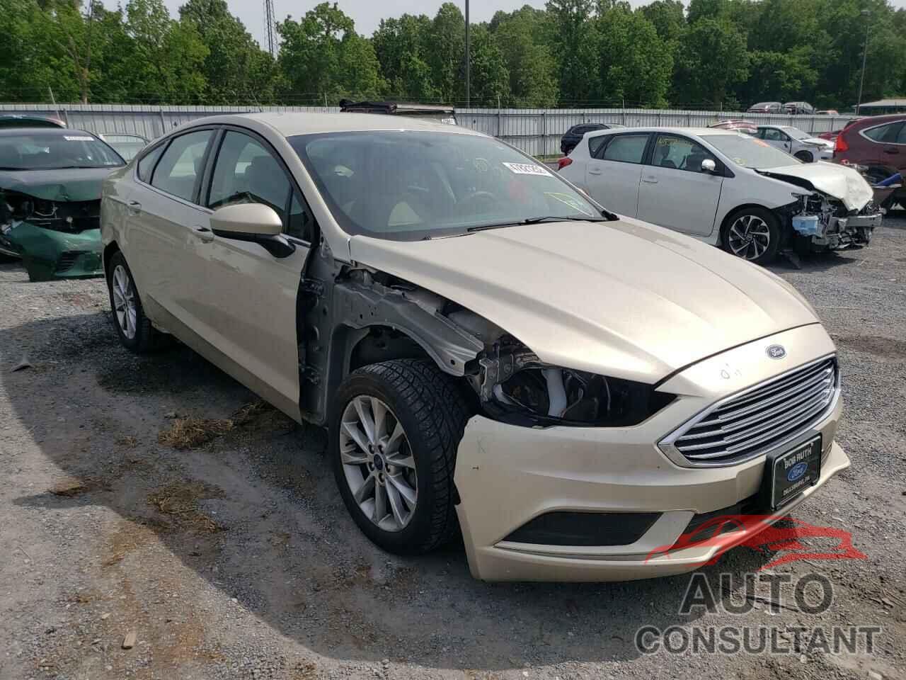 FORD FUSION 2017 - 3FA6P0H75HR410169