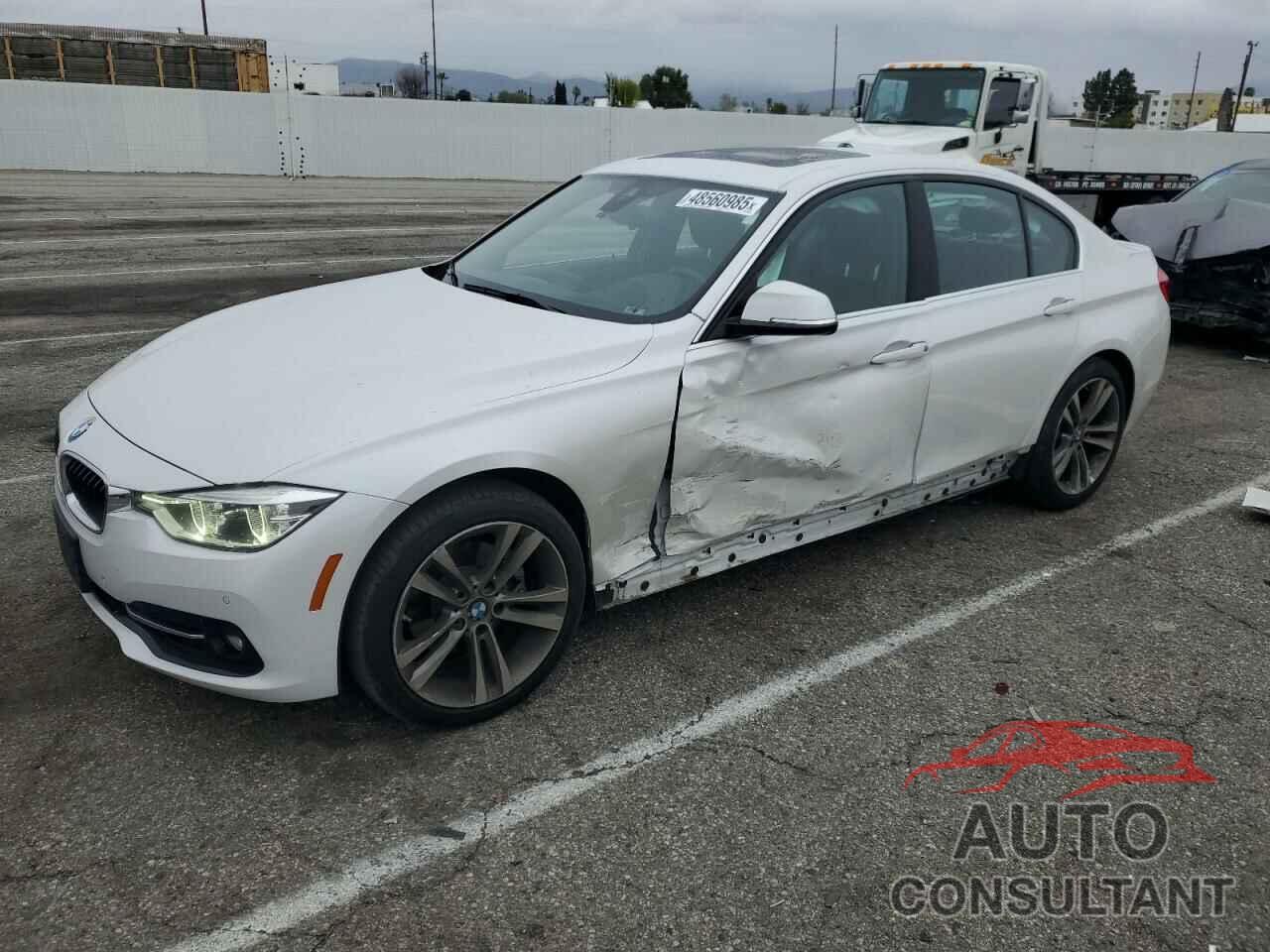 BMW 3 SERIES 2018 - WBA8B9G5XJNV00221