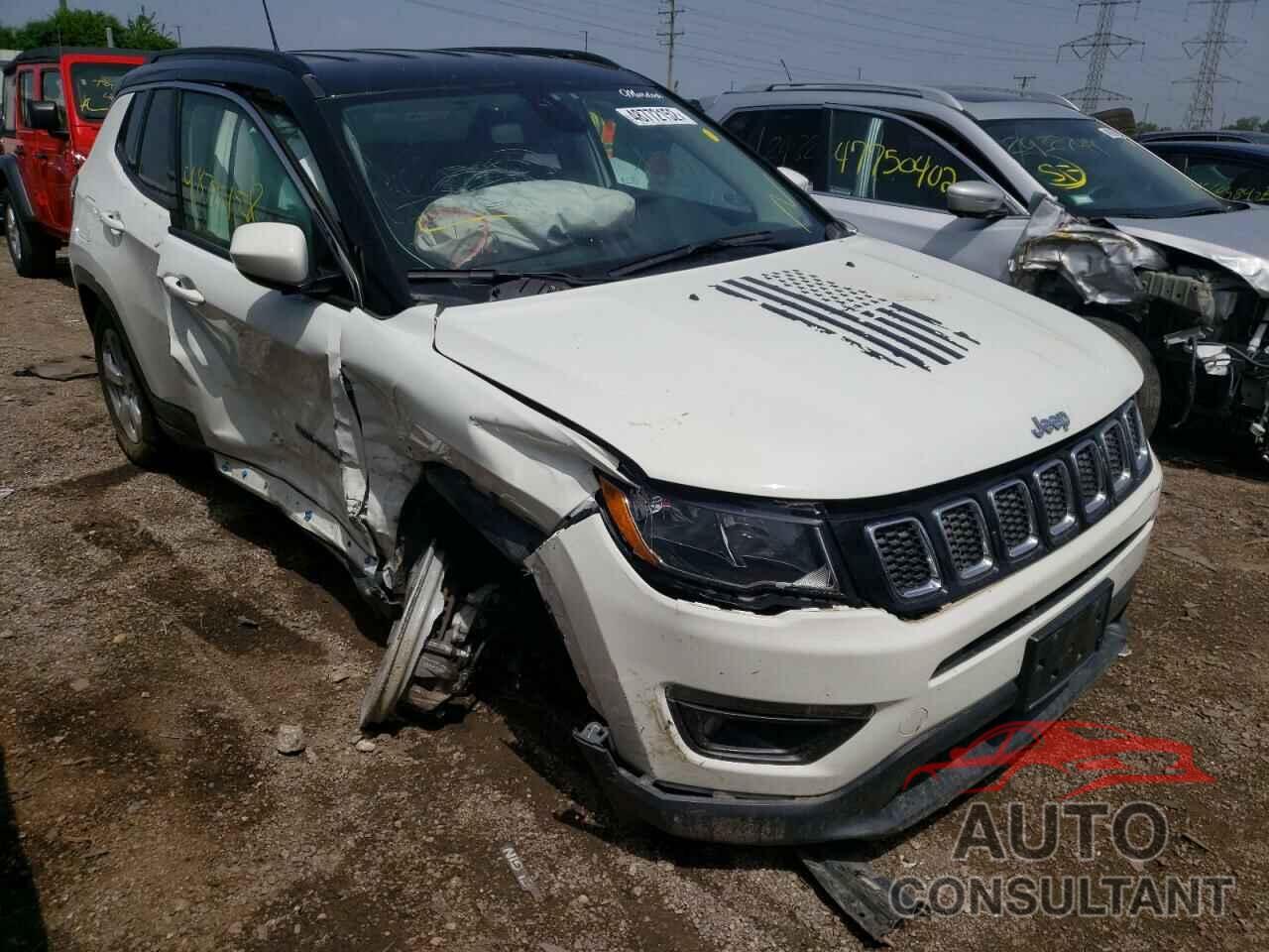 JEEP COMPASS 2020 - 3C4NJDBB5LT101423