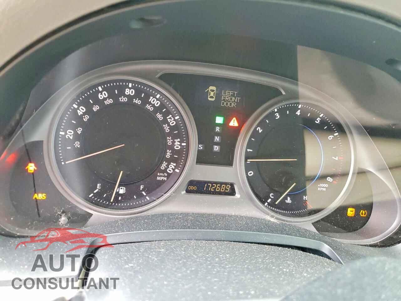 LEXUS IS 2009 - JTHBK262795095162