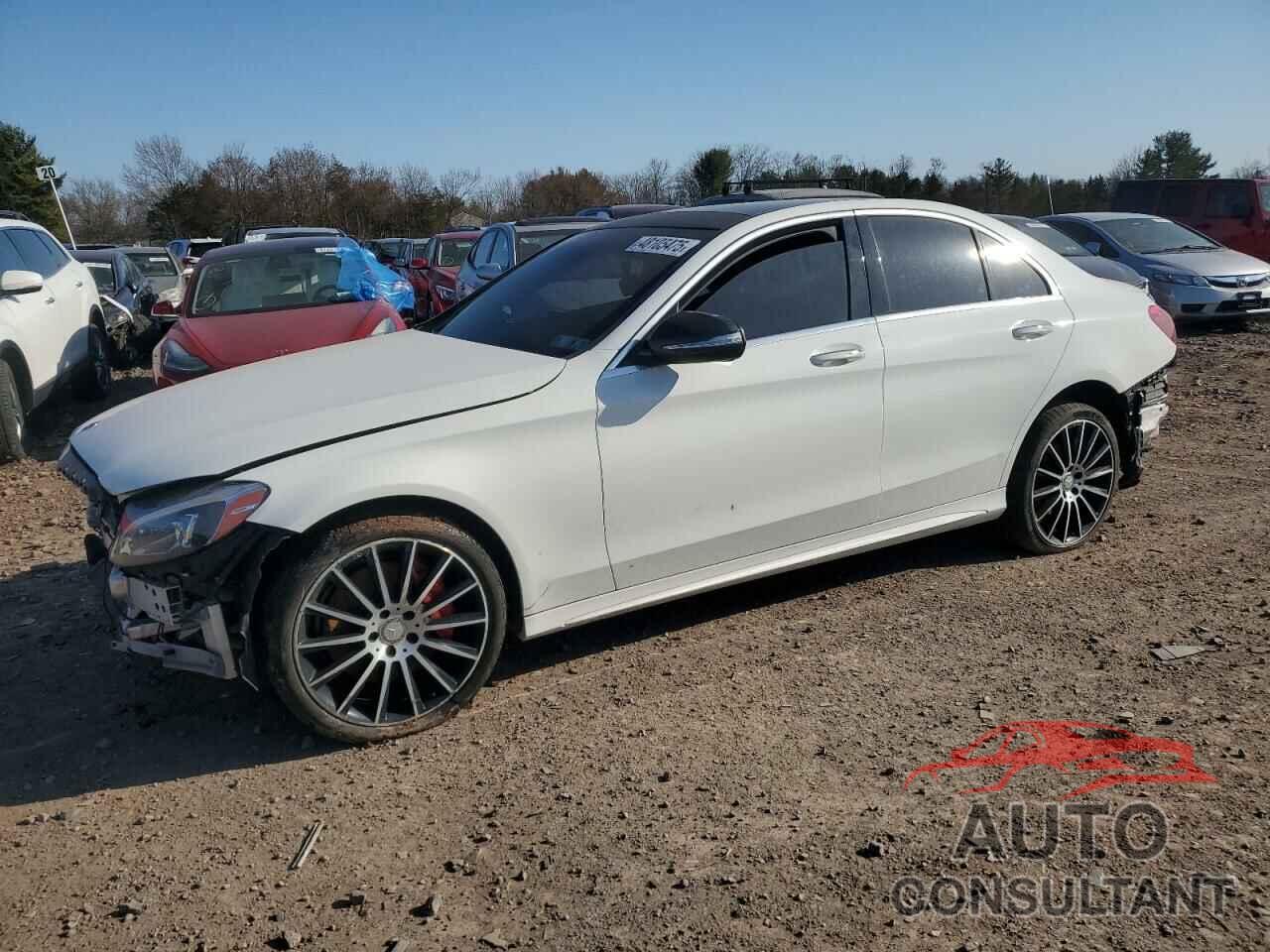 MERCEDES-BENZ C-CLASS 2015 - 55SWF4KB9FU009030