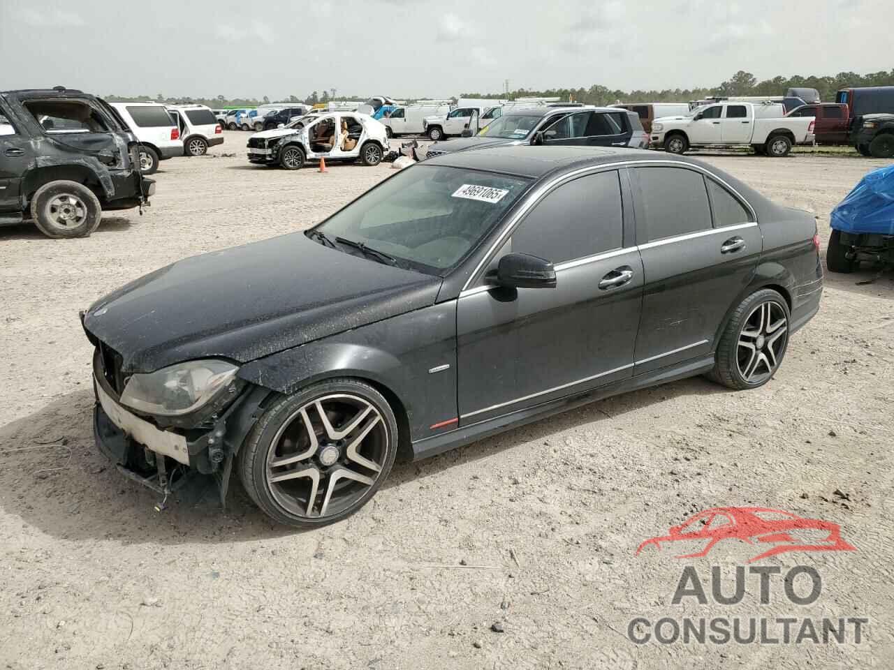 MERCEDES-BENZ C-CLASS 2010 - WDDGF5EB1AR091870