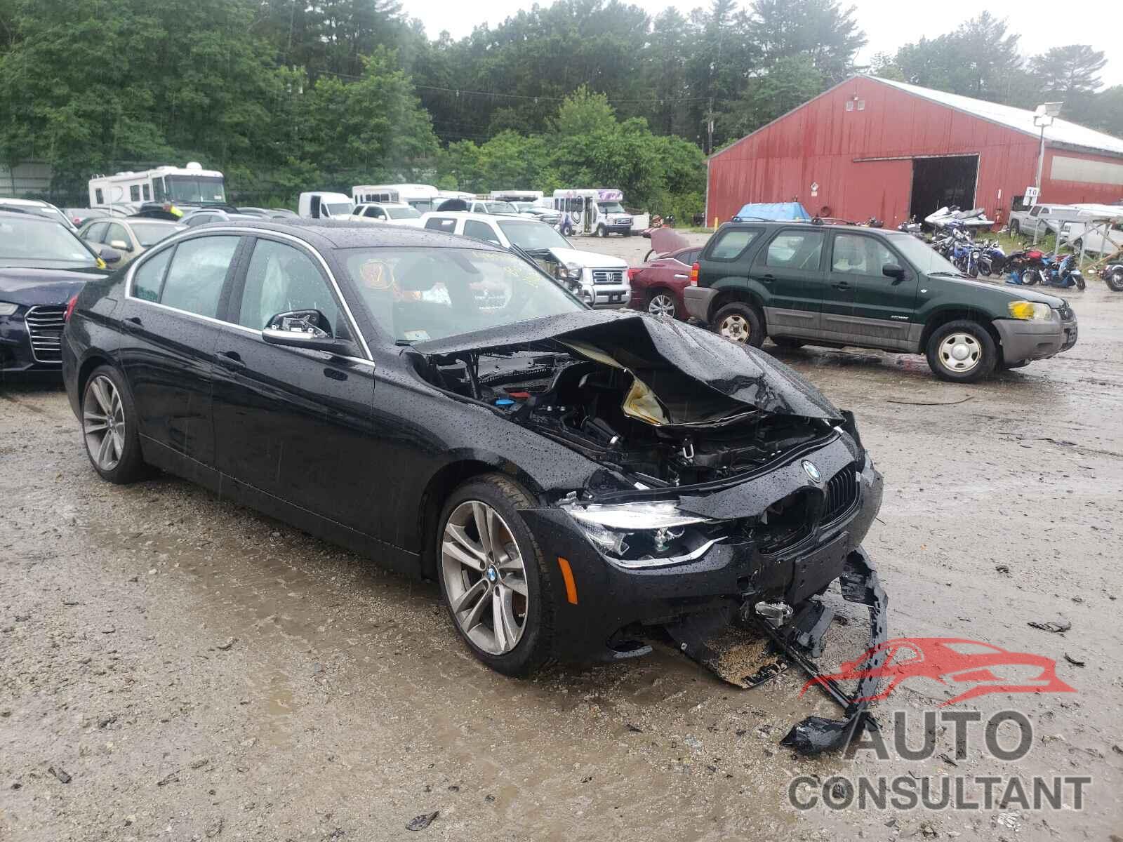 BMW 3 SERIES 2017 - WBA8D9G38HNU62782