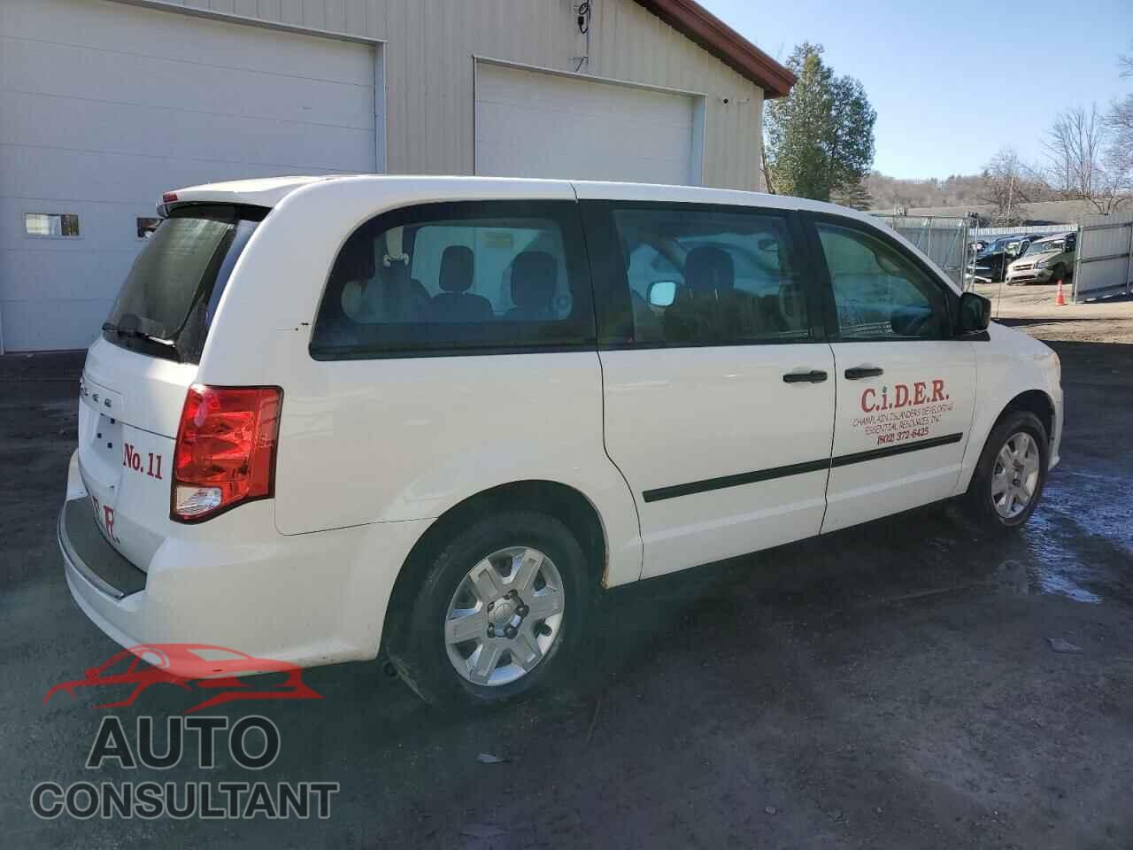 DODGE CARAVAN 2013 - 2C4RDGBG7DR542724