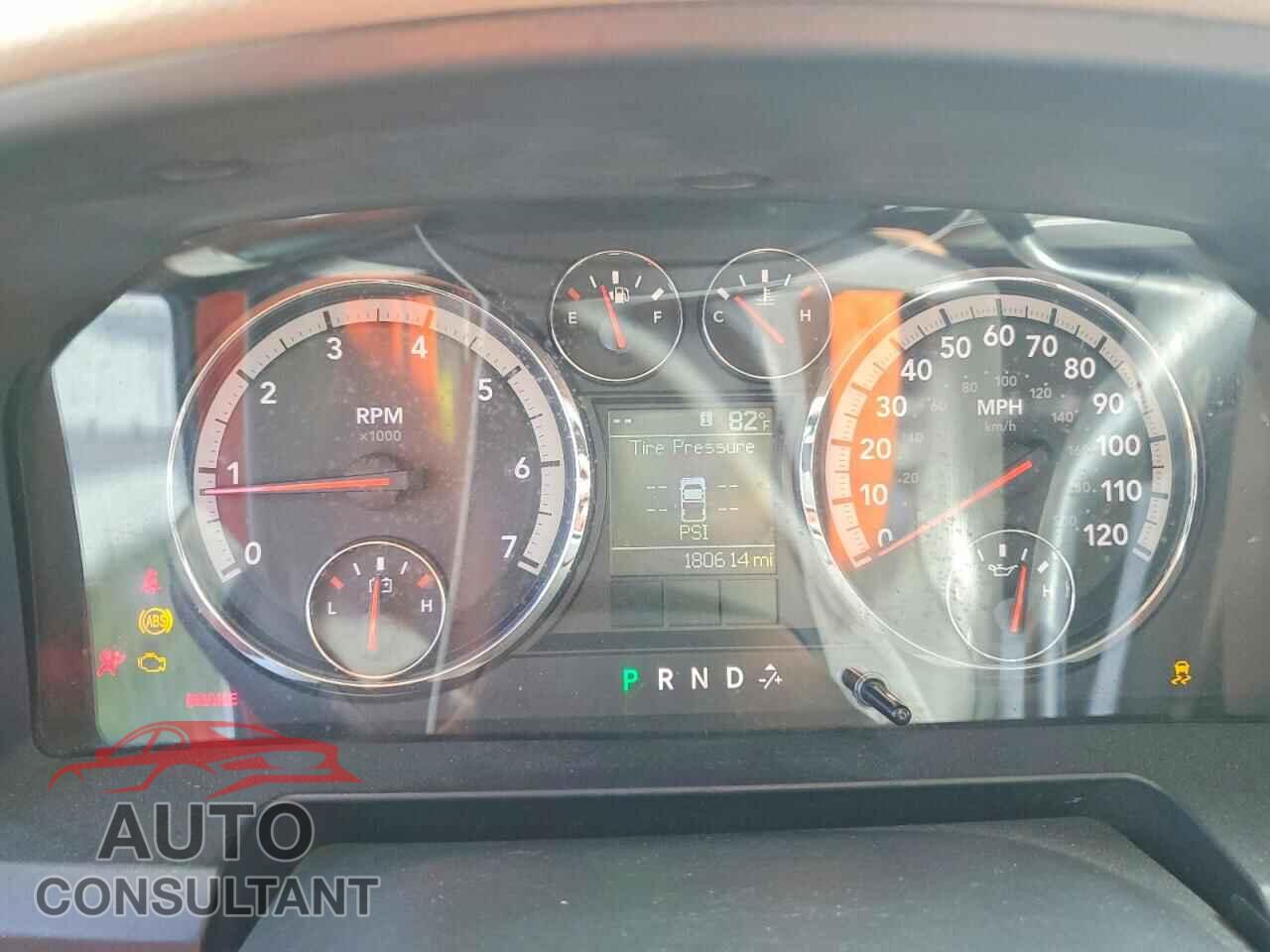 DODGE RAM 1500 2012 - 1C6RD6KT2CS156885